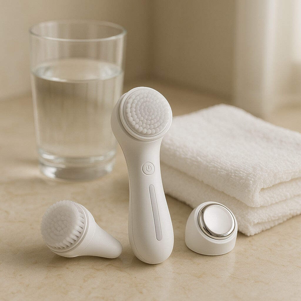 2-in-1 Facial Cleansing Brush IPX7 360 Spin Skin Care