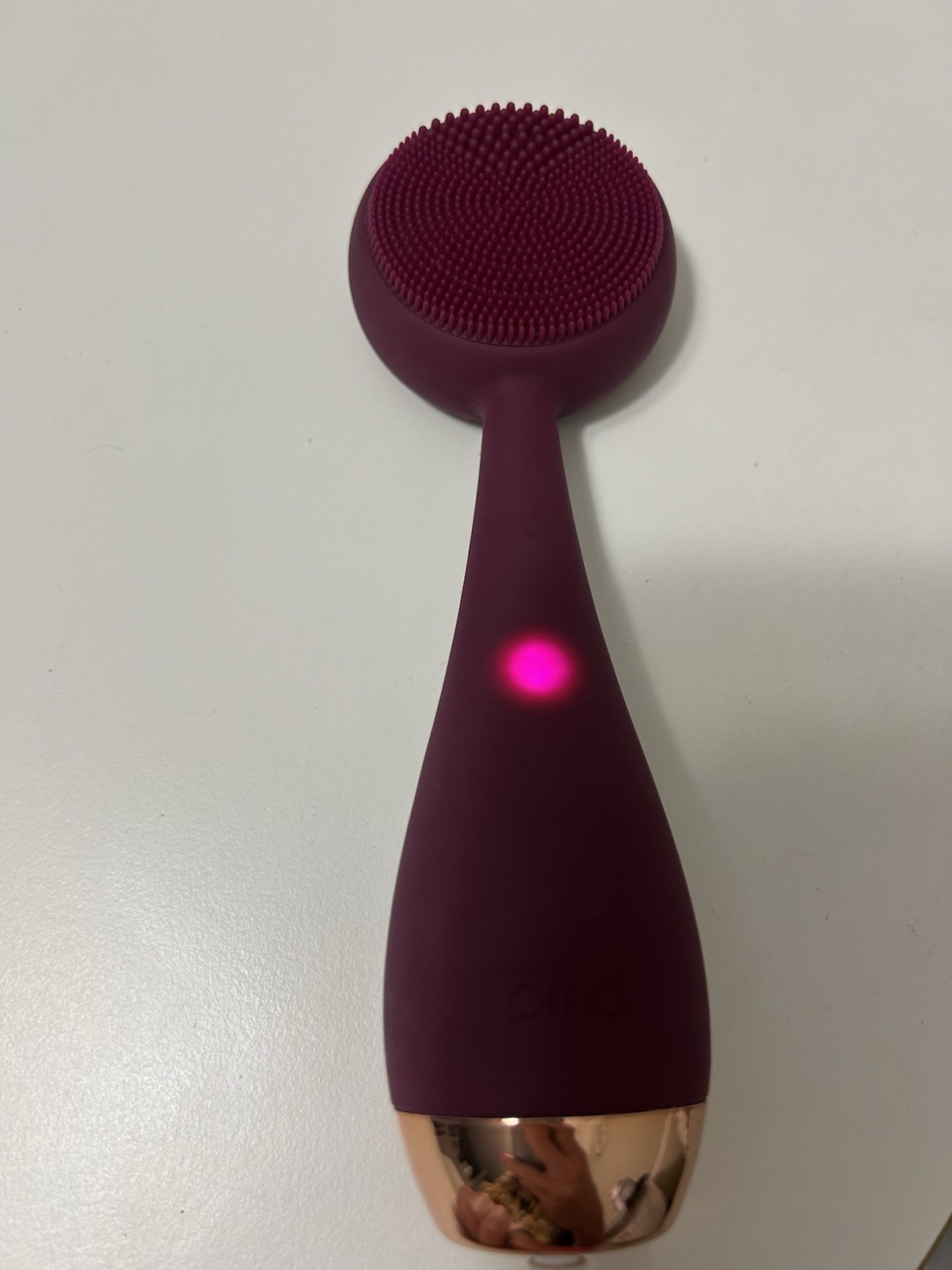 PMD Pro Clean Facial Cleansing Device with ActiveWarmth Berry New in box
