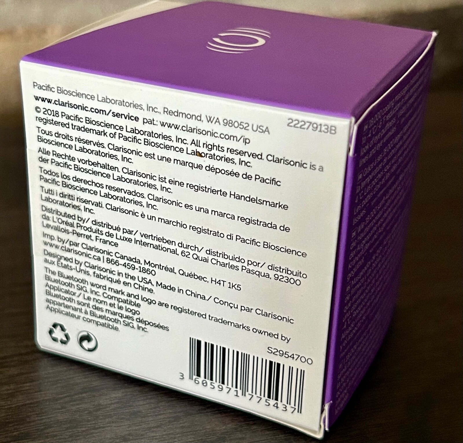 CLARISONIC SONIC AWAKENING EYE MASSAGER BLUETOOTH ENABLE HEAD REPLACEMENT NIB
