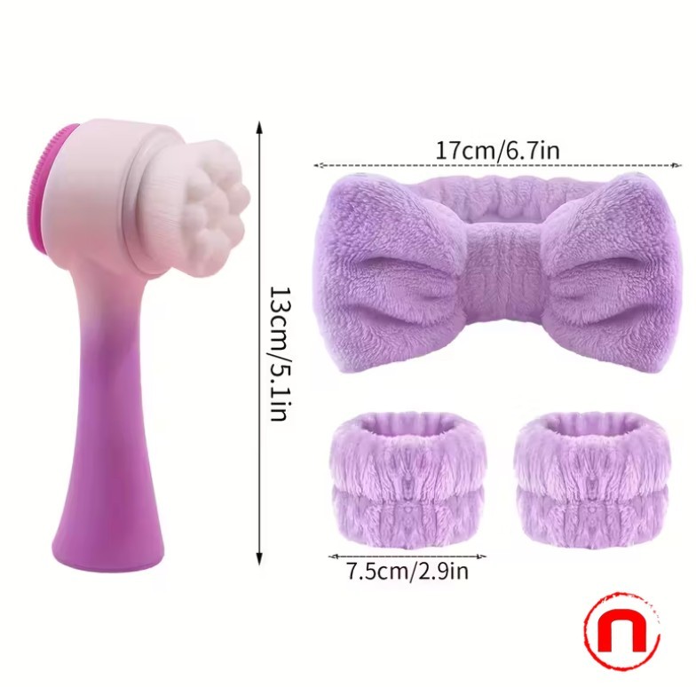 🎀 Facial Cleansing Brush Set 🎀