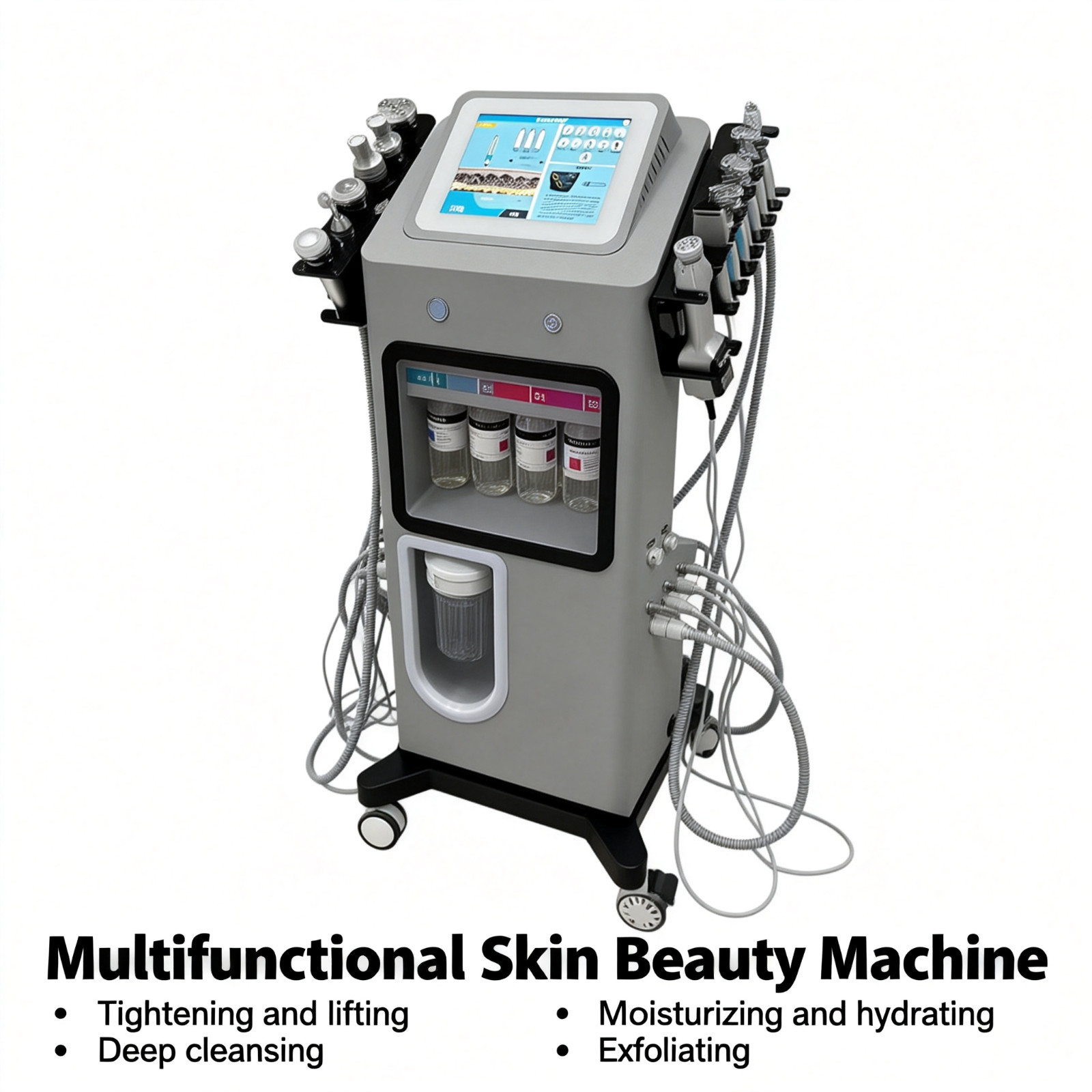6 In1 Multifunctional Facial Beauty Machine, Skin Rejuvenation Hydrate Cleansing
