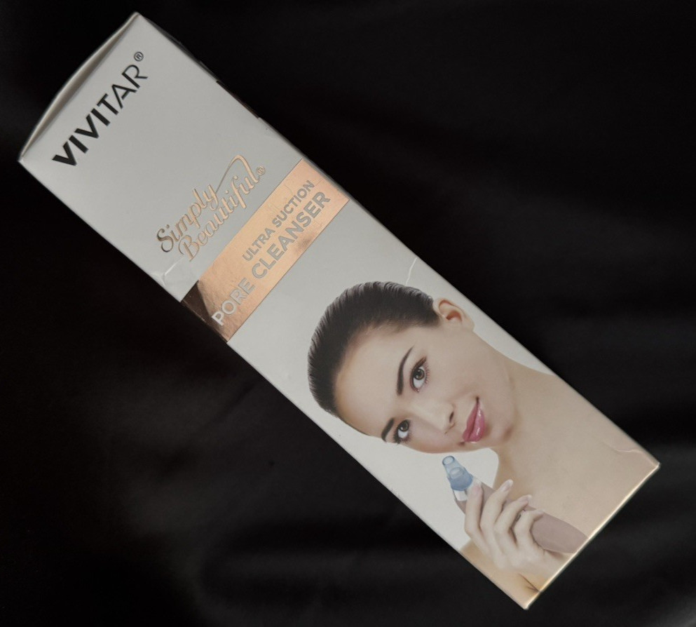 Vivitar PG8000-RG Rose Gold Ultra Suction Facial Pore Cleanser Sealed NIB