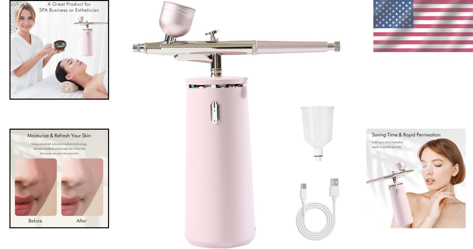 Atomizing Facial Oxygen Machine for Smooth and Elastic Skin