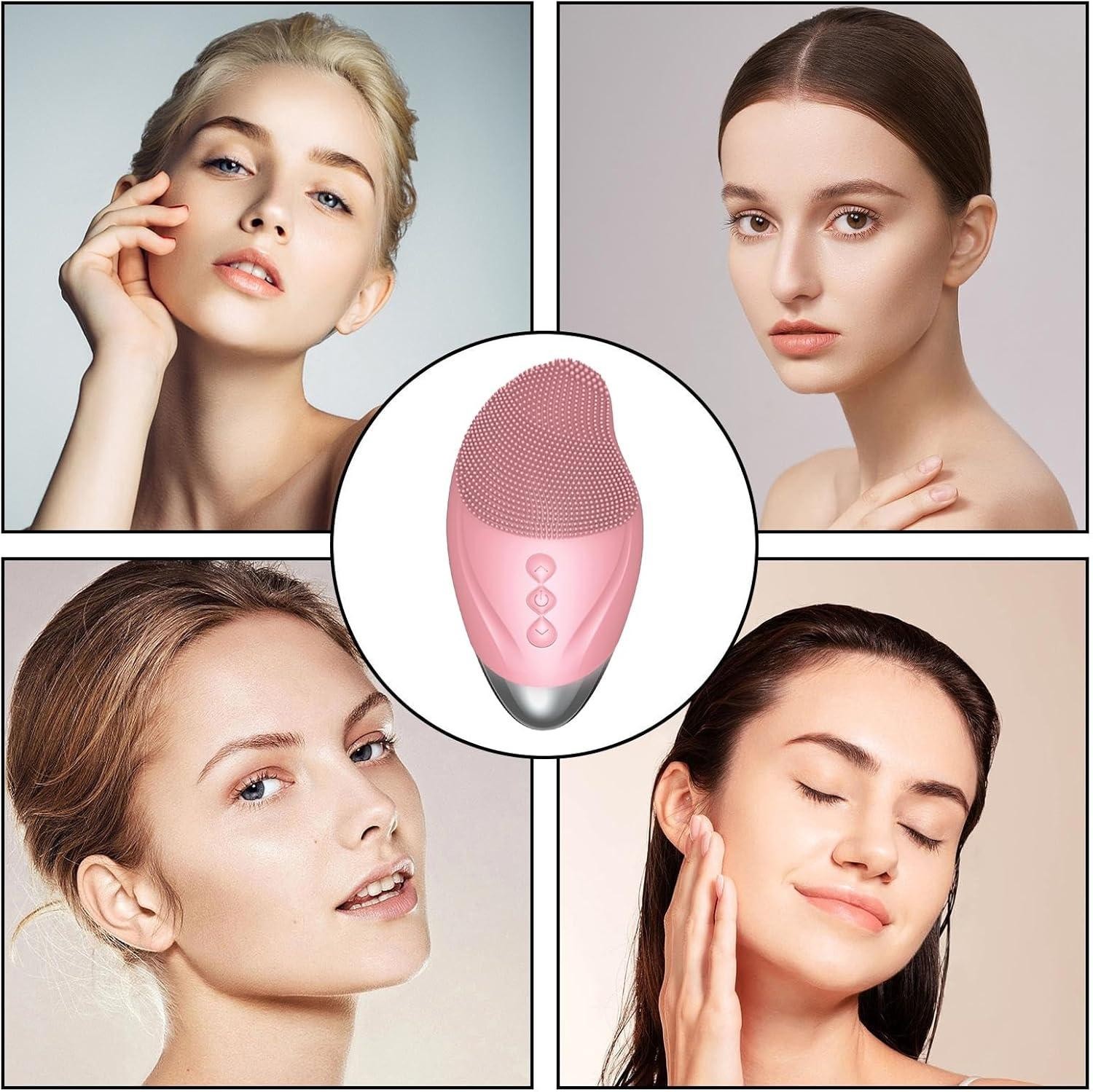 Farsaw Facial Cleansing Brush Rechargeable Exfoliation Firming Face Massager