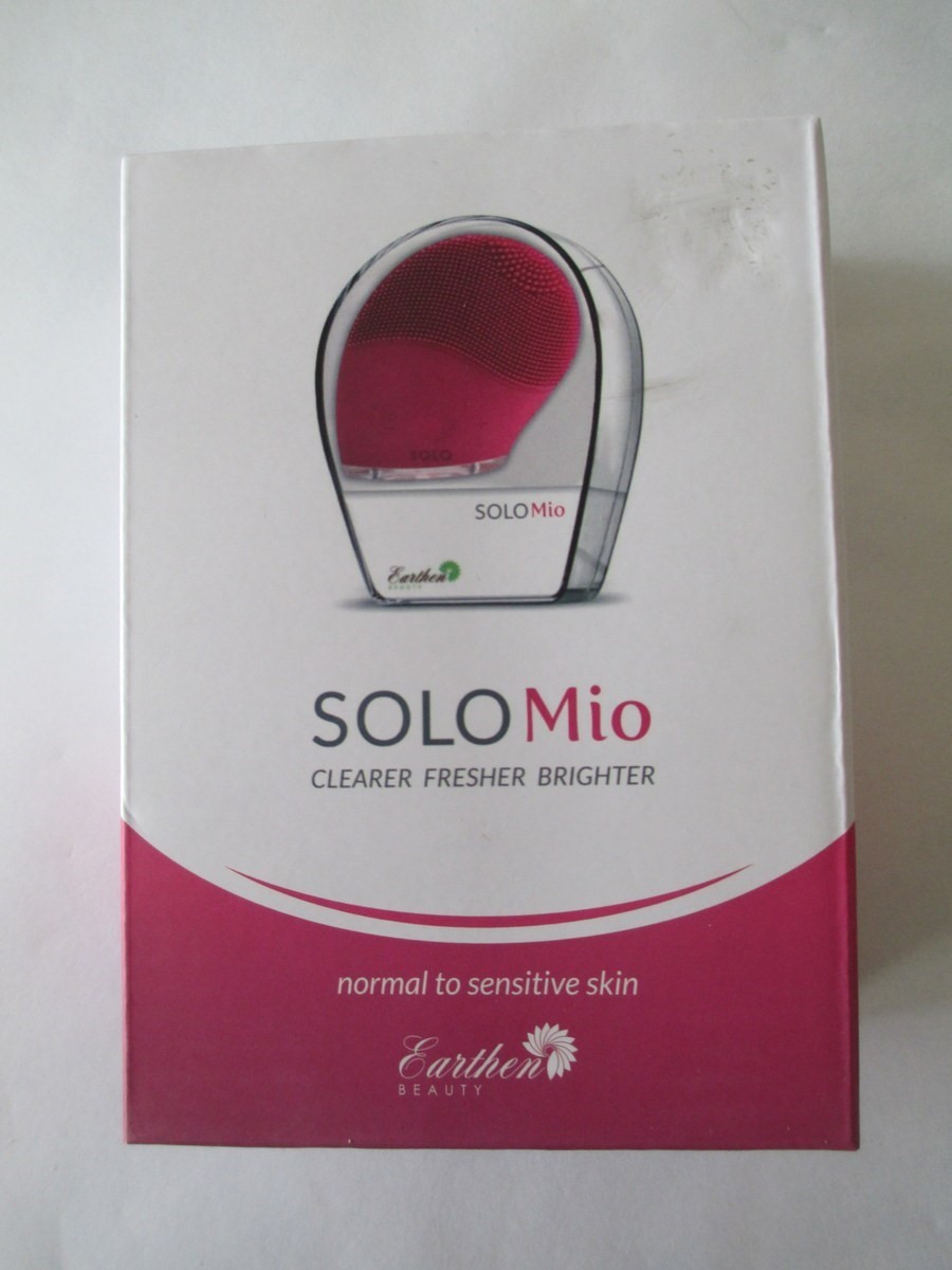 Solo Mio sonic dermal cleanser new in box facial massager