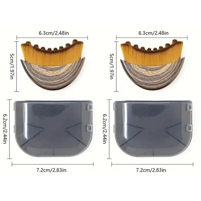 Lymphatic Contour Face Brush,Gua Sha Brush for Facial Contouring and Lymphatic