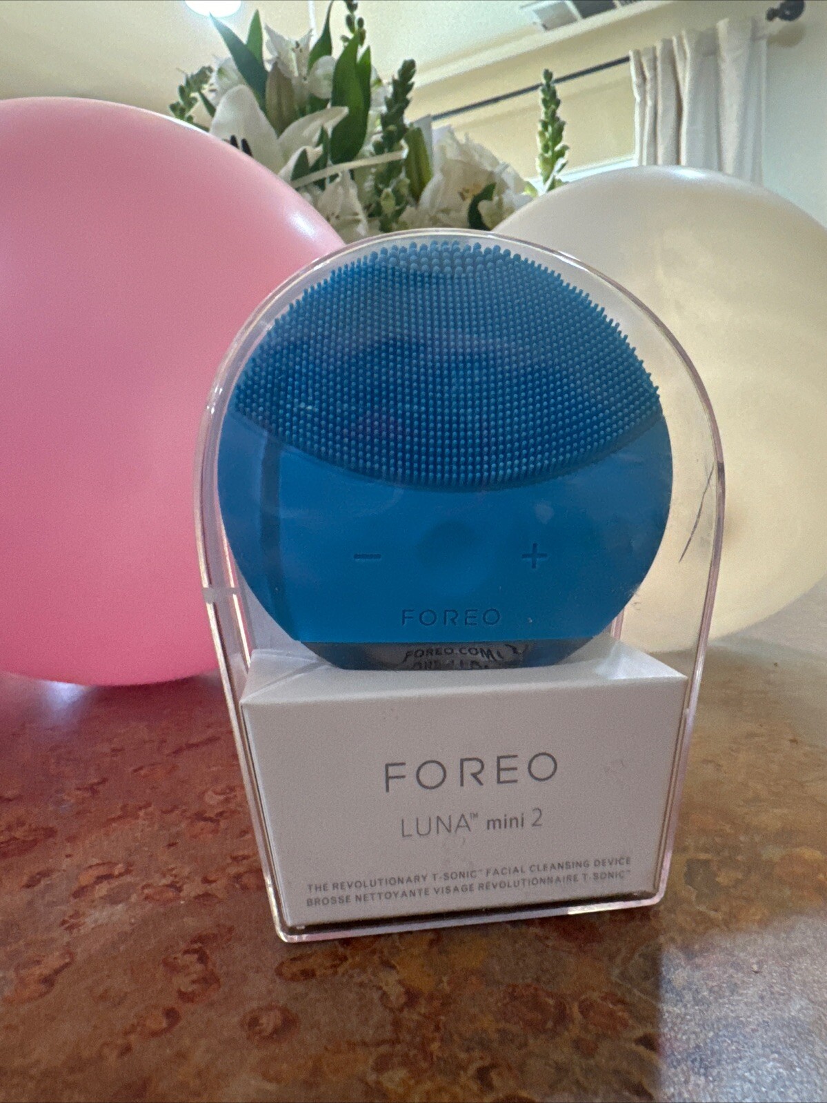 FOREO LUNA mini 2 Facial Cleansing Brush – Aquamarine