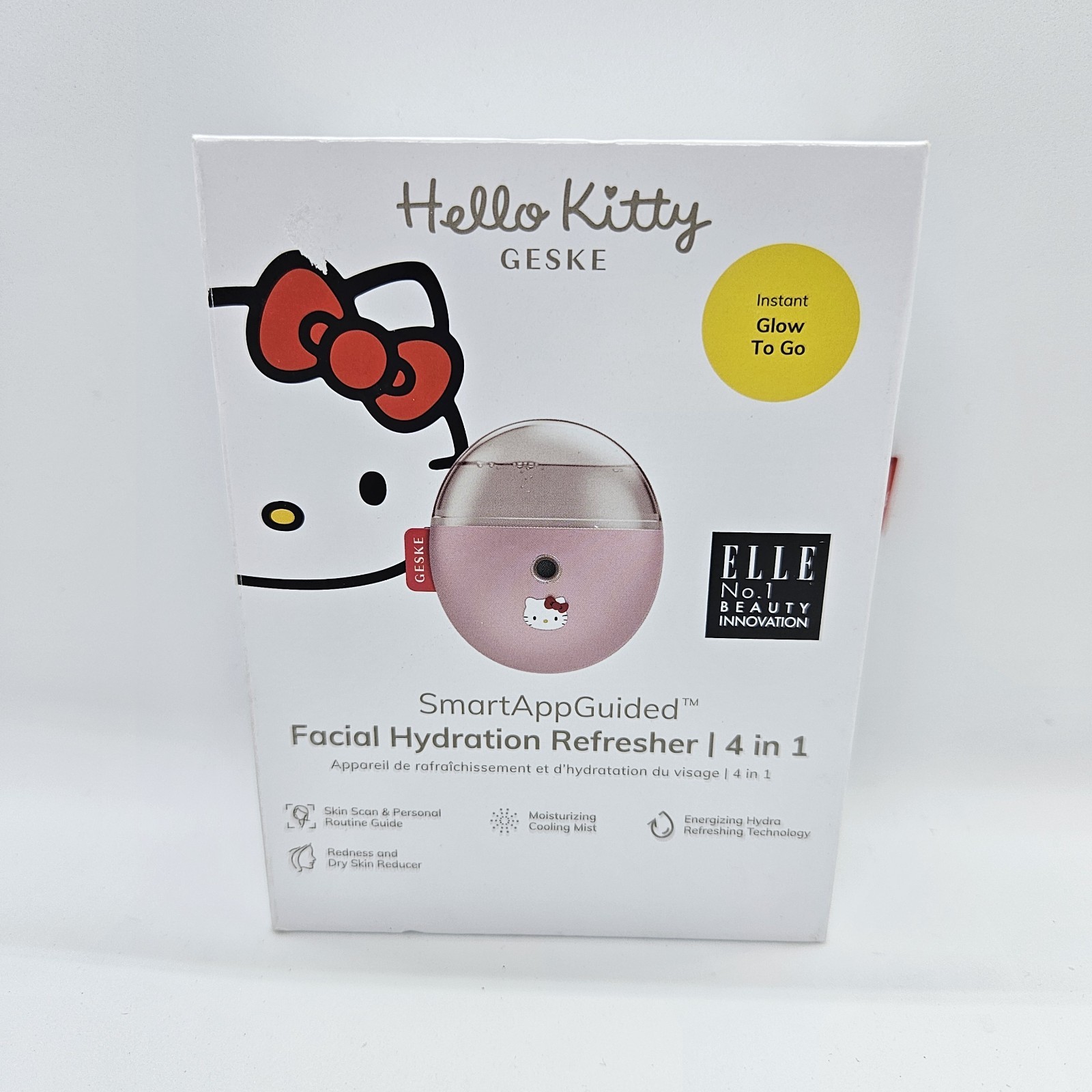 Hello Kitty x GESKE Skincare Bundle – Thermo Facial Brush & Hydration Refresher