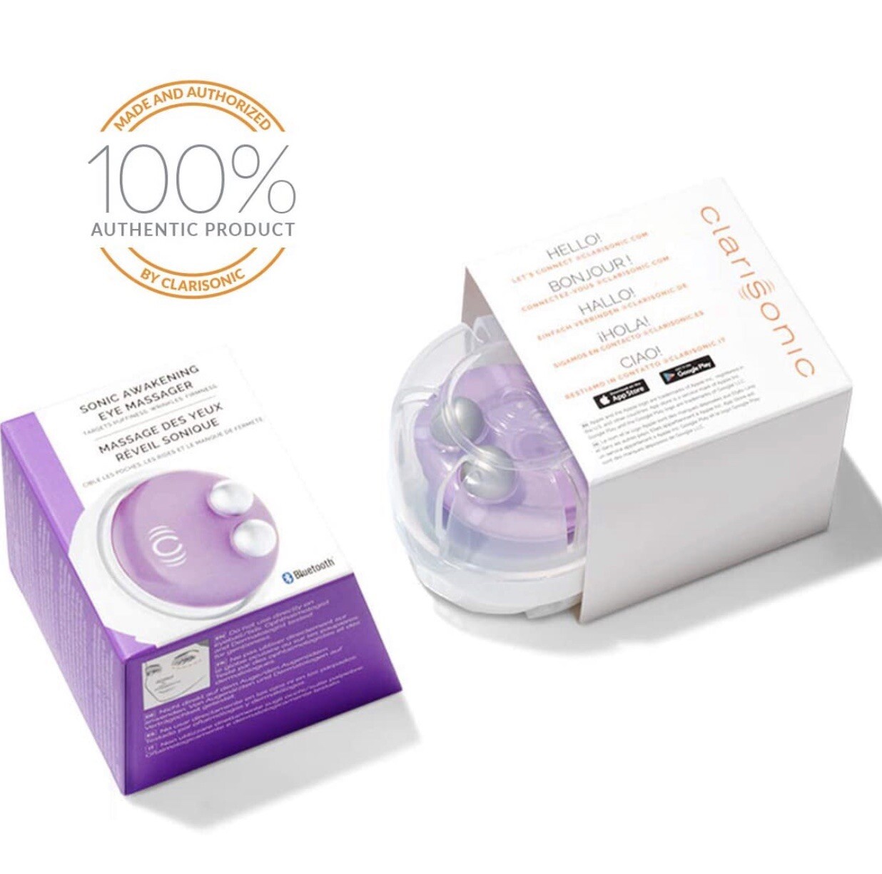 AUTHENTIC Clarisonic Sonic Awakening Eye Massager Brush Head – BRAND NEW!