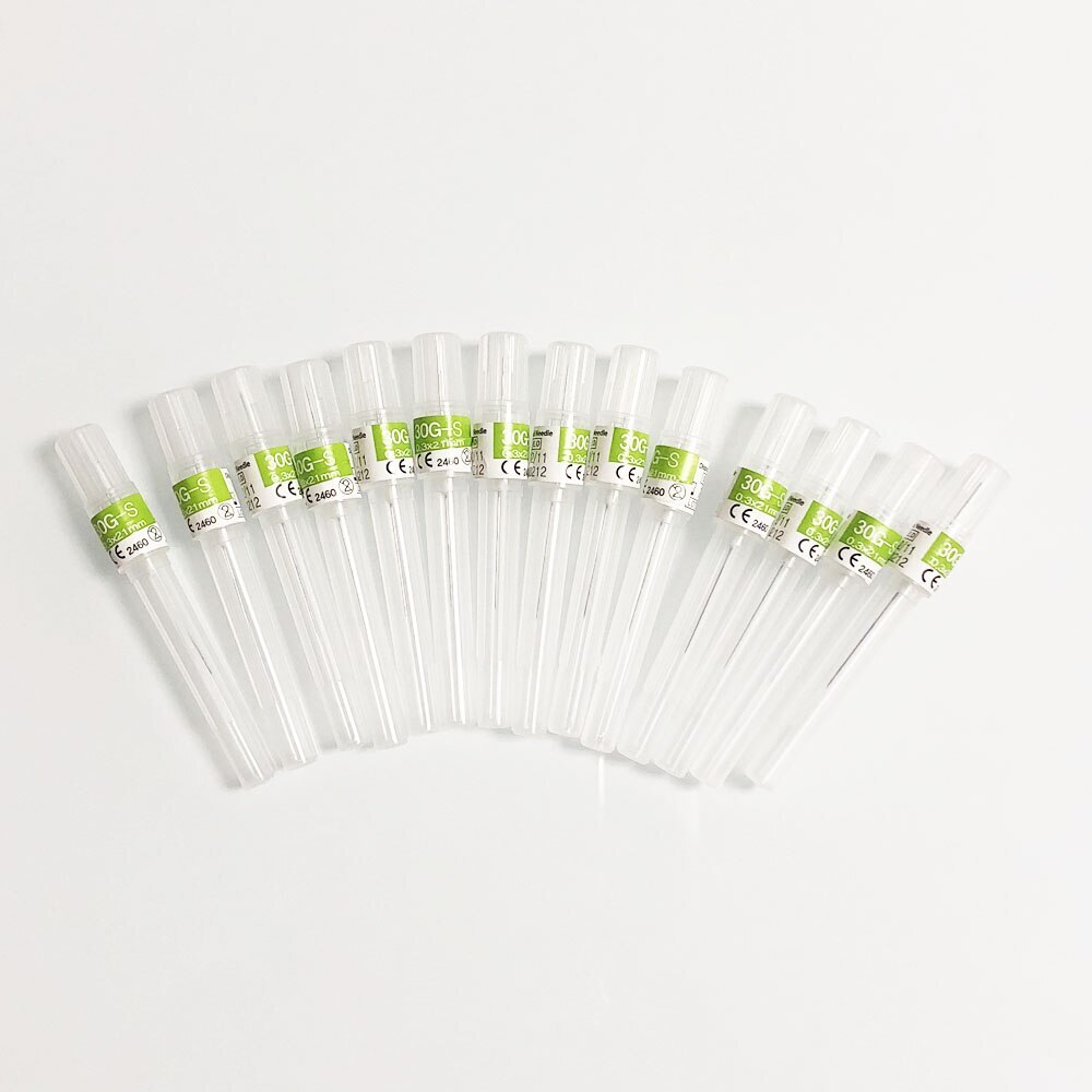 30G 21mm Tips for PAA Plasma Ozone Fibroblast Pen Face Eyelid Lift Spot Removal