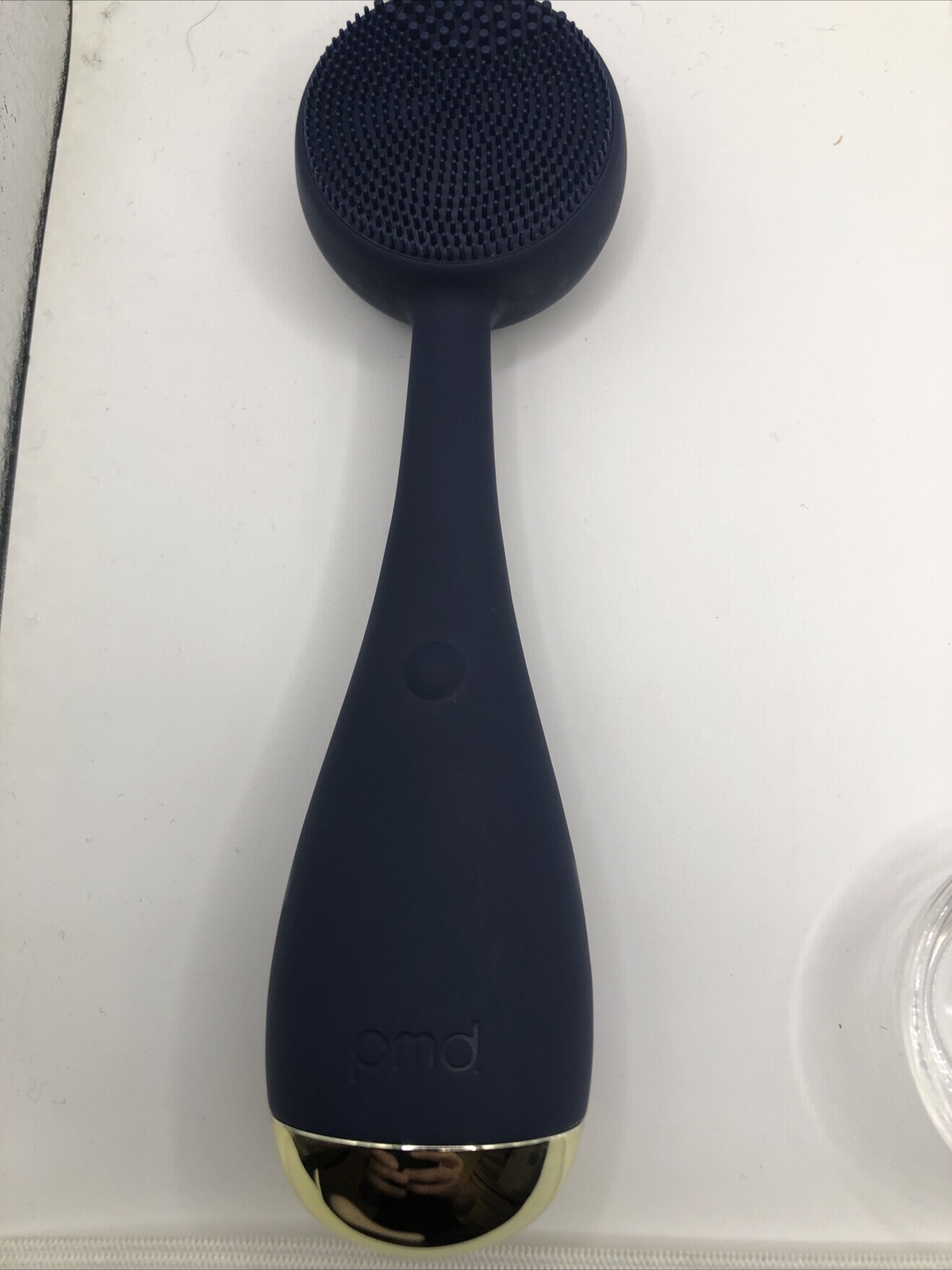 PMD Clean- Smart Facial Cleansing Device With Messaging Silicone Brush – Blue