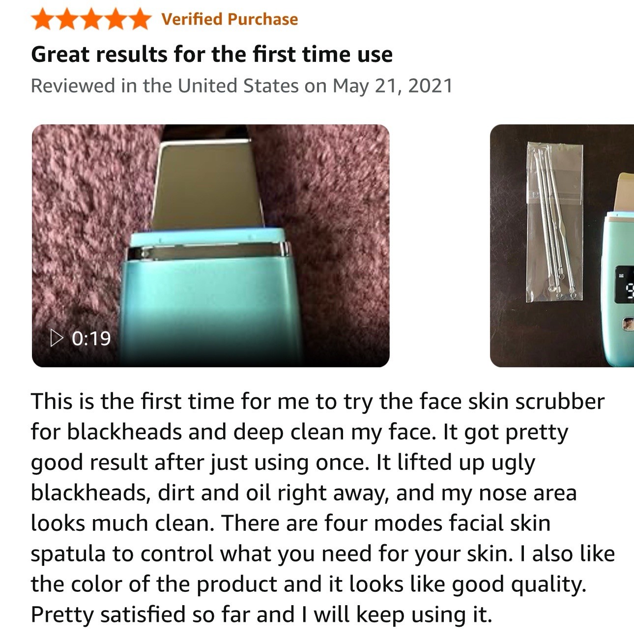 Face Skin Scrubber / Spatula 4 In 1 Pore Cleaning Face Lifting Tool
