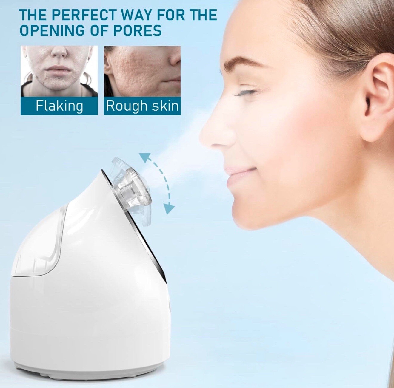 Vanity Planet Facial Steamer Cleanse Hydrate Softens Skin VNT06112
