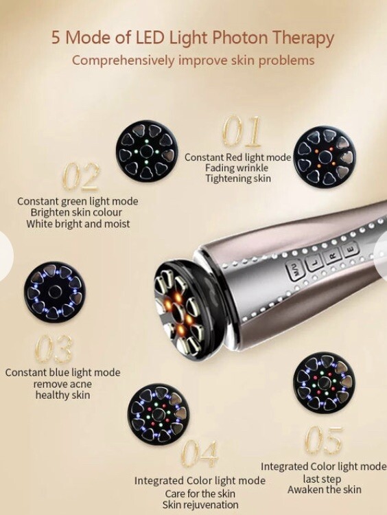 Facial Beauty Machine RF EMS LED Anti Aging Skin Tightening Wrinkle Reduction!!