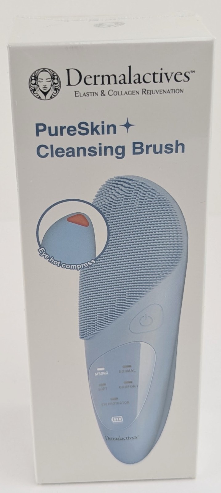 Dermalactives PureSkin Cleansing Brush New In Sealed Box