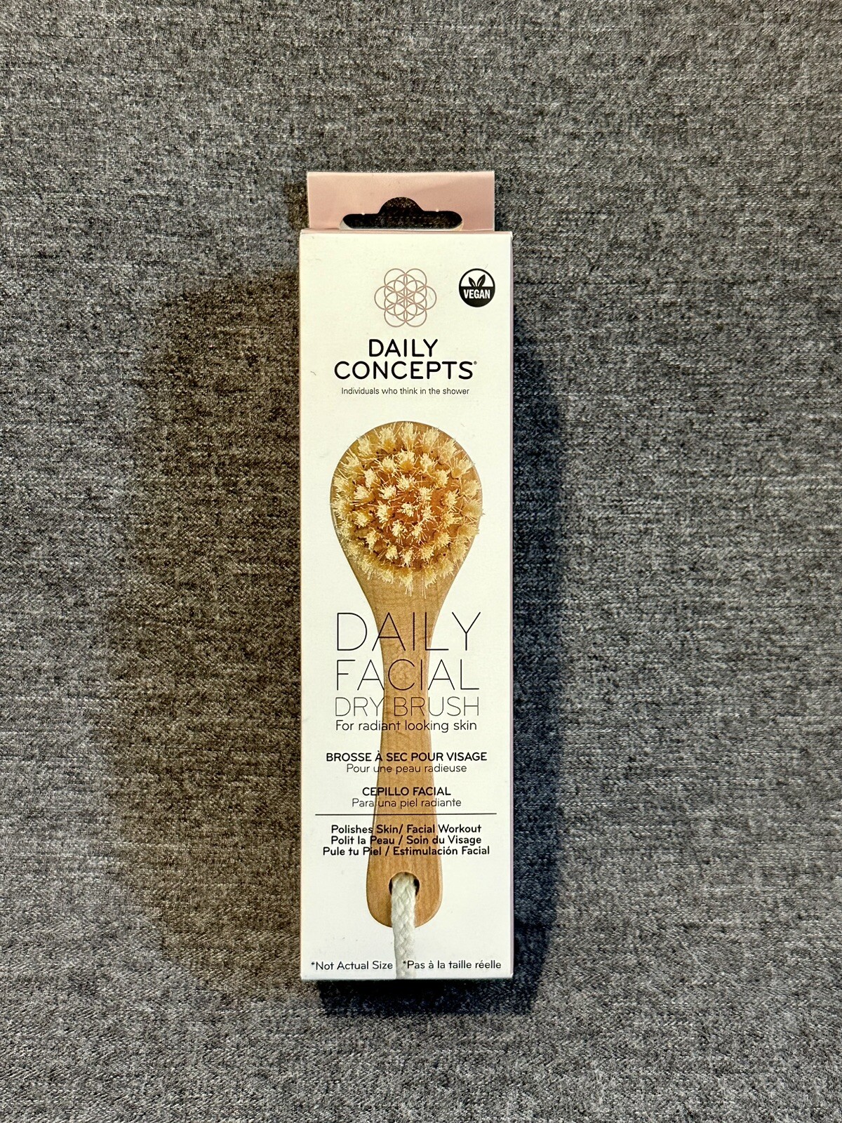 Daily Concepts Daily Facial Dry Brush – New in Box