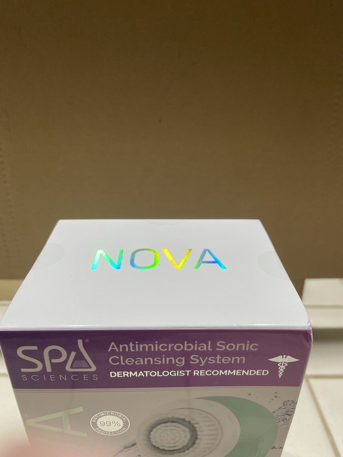Spa Sciences NOVA Antimicrobial Sonic Skin Cleansing System Deluxe Kit Green