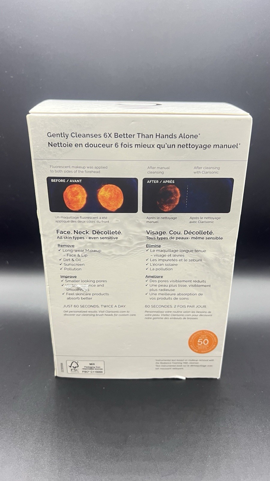 Clarisonic Mia Prima Sonic Facial Cleansing Brush – White NIB FACTORY SEALED