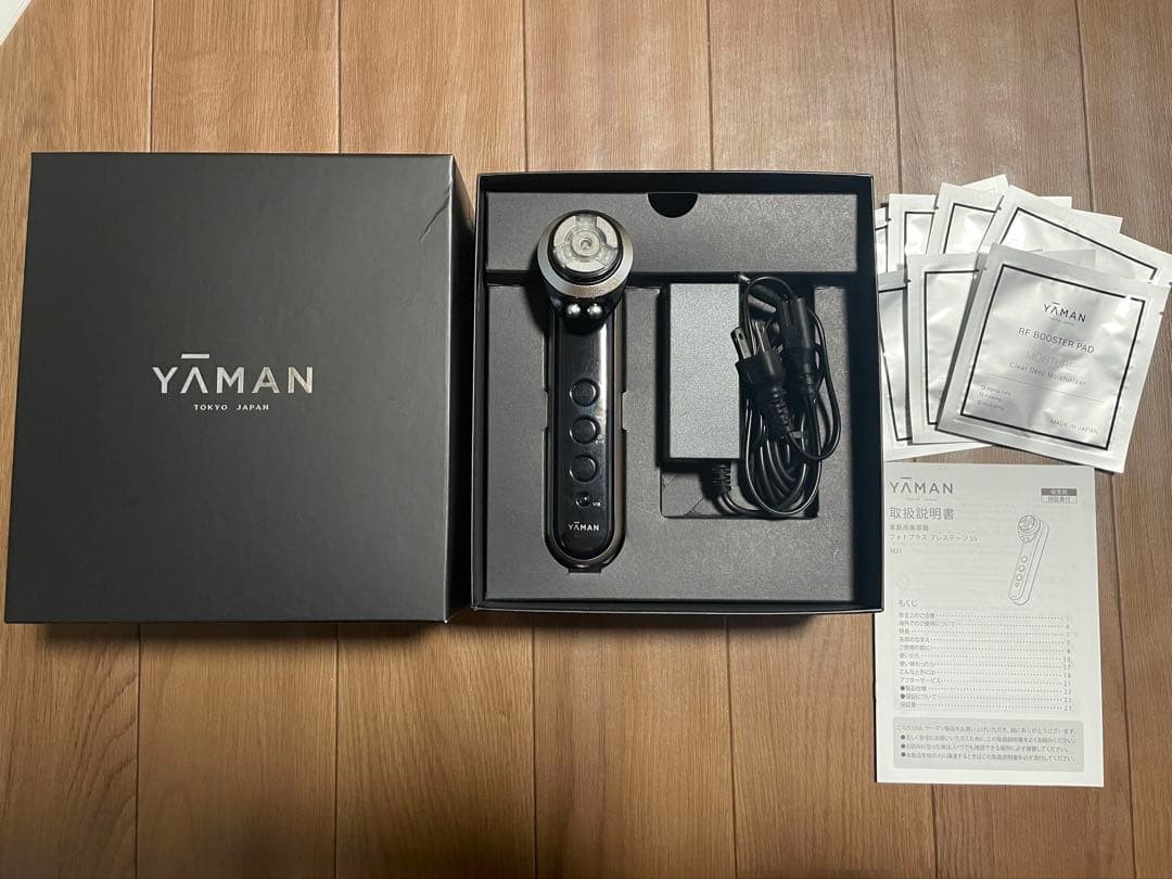 YA-MAN Photo PLUS Prestige SS M21 RF Facial Device w/ Pads New Adapter Excellent