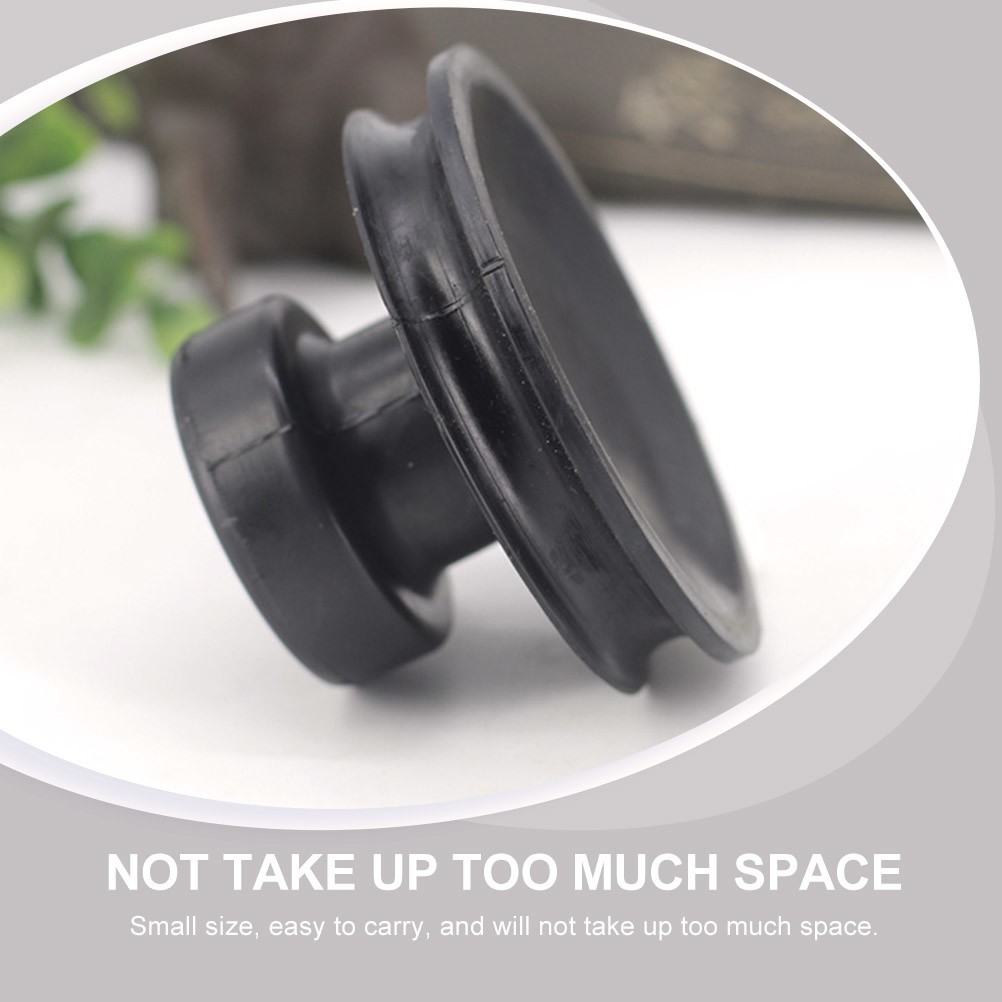 Sound Bowl Tool with Rubber Handle for Carrying Singing Bowls