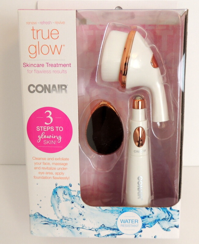 CONAIR True Glow Beauty Tool Skincare Treatment Cleanse Exfoliate Massage NEW