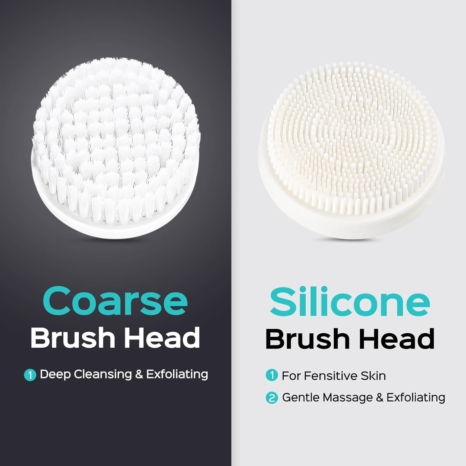 Face Scrubber Facial Cleansing Brush: 2 Speed Adjustable Face Cleansing Brush…