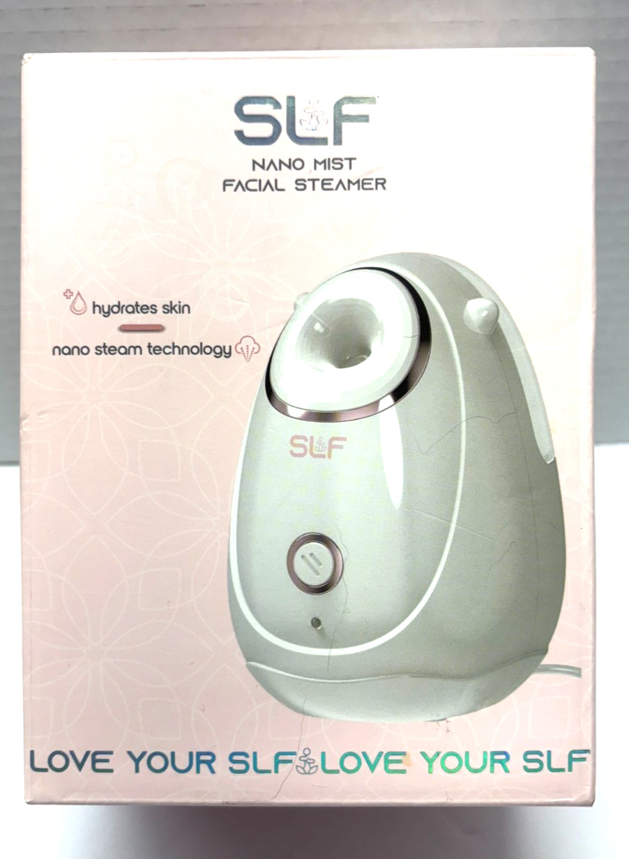 SLF Nano Mist Facial Steamer White – Sealed & 100% Authentic NEW