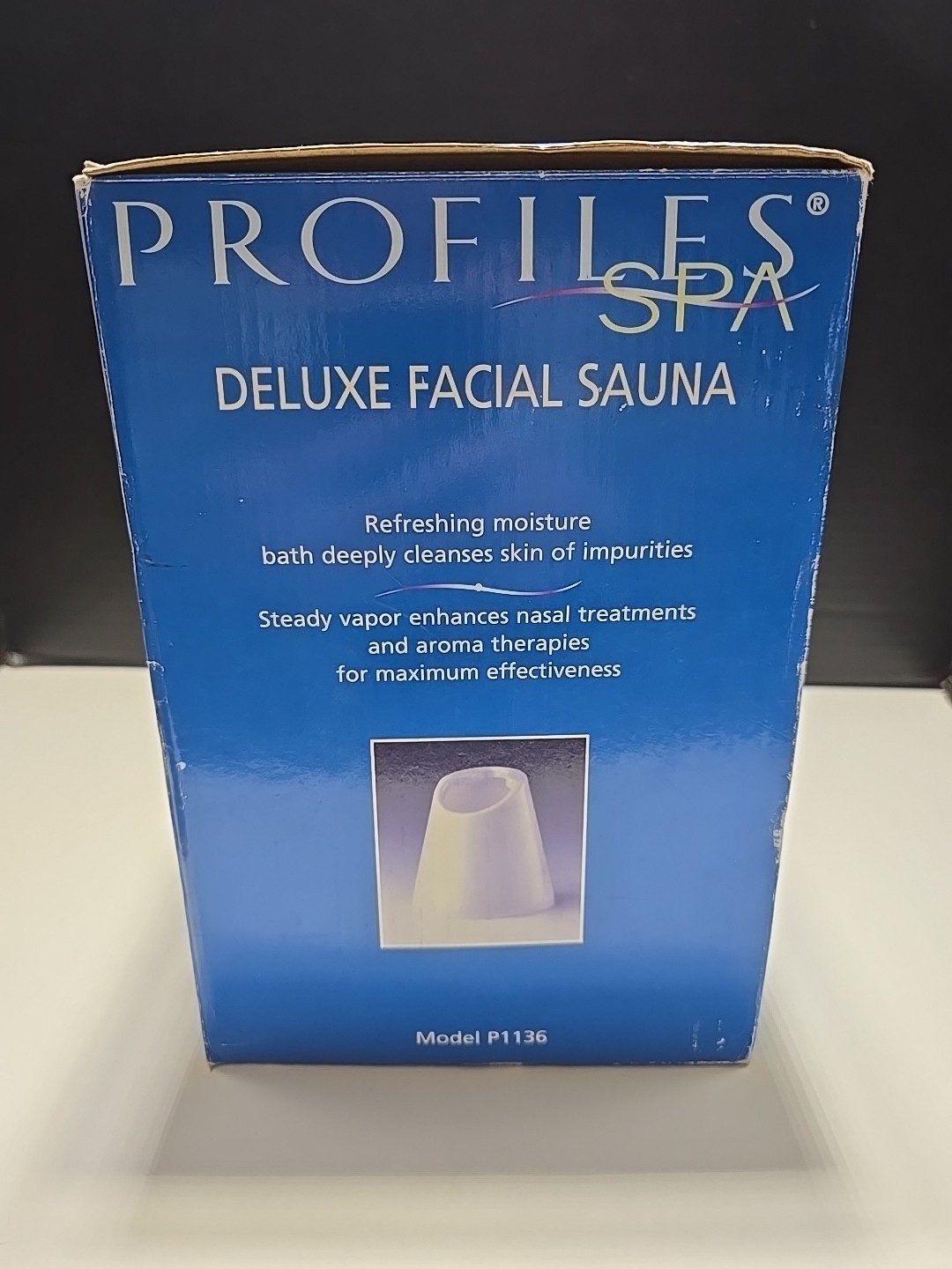 Benson Profiles Spa Deluxe Facial Sauna. New In Box. Model P1136 Nasal Skin Face