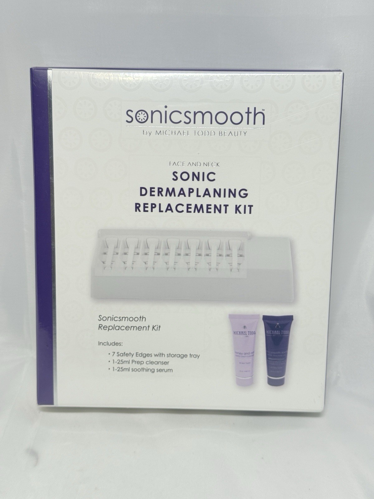 Sealed Michael Todd Beauty Replenishment Kit For True Sonic Dermaplaning System