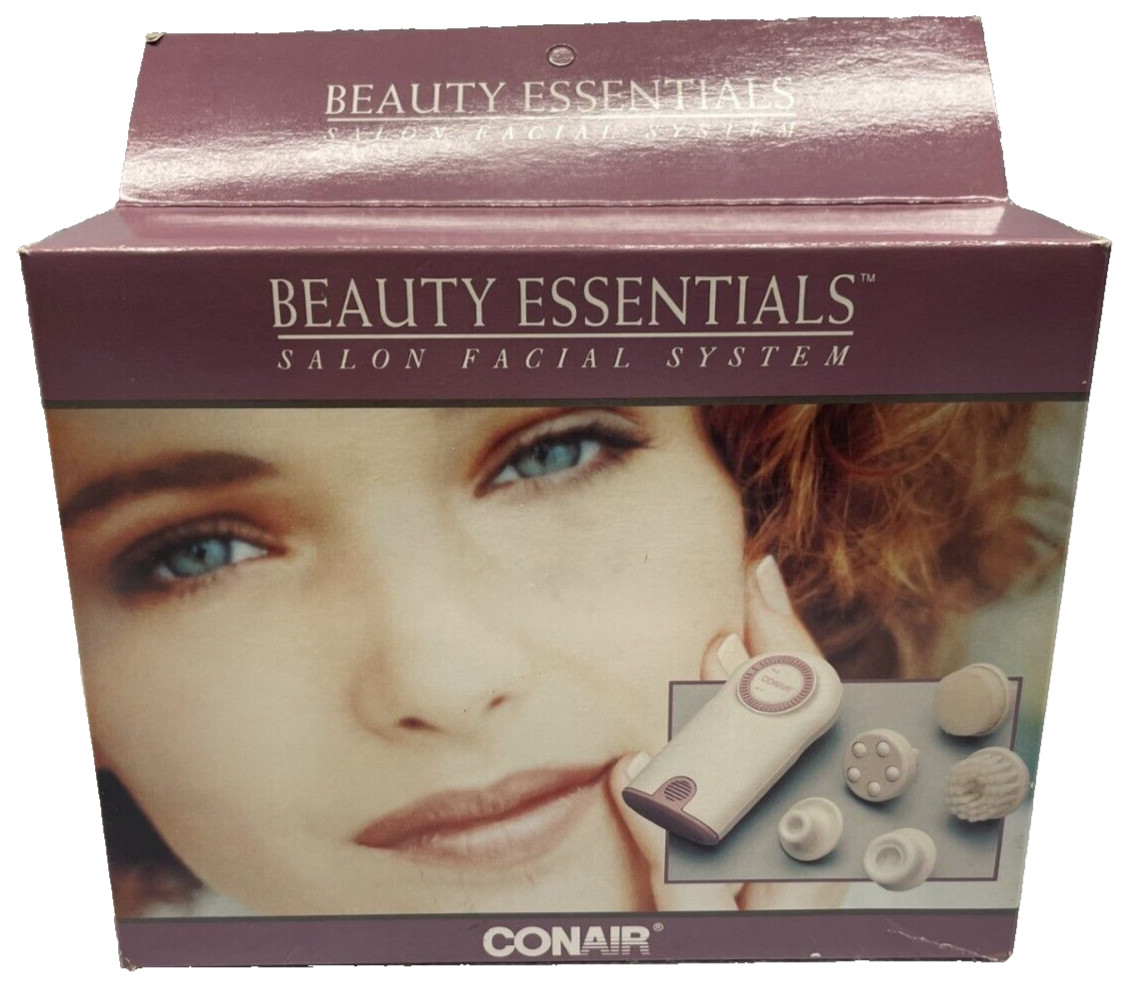 Conair Beauty Essentials Salon Facial System – 5‑Head Portable Skin Care Cleaner