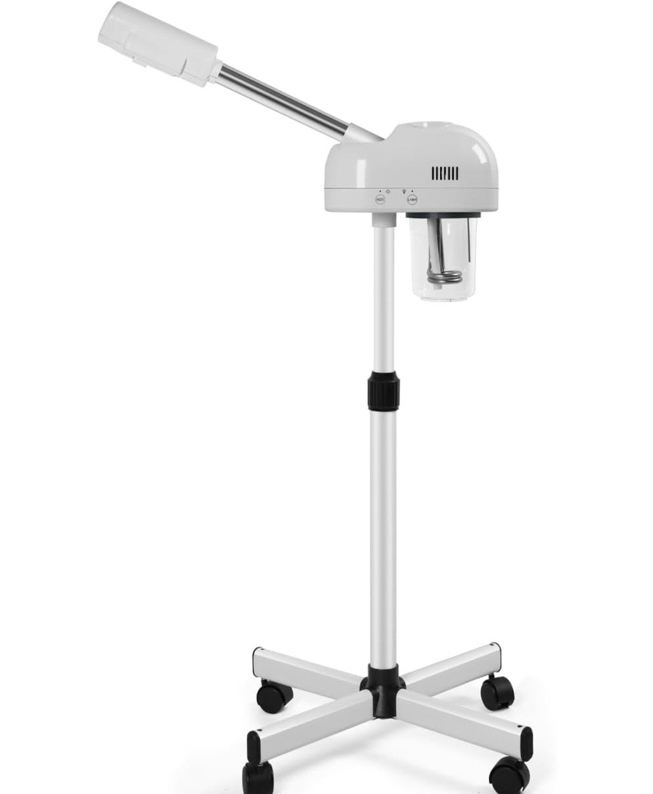 AceFox Professional Ozone Facial Steamer with Hot Mist Function, Home And Salon