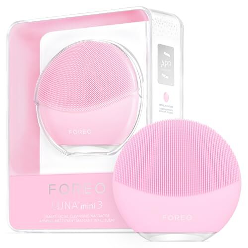 FOREO Luna Mini 3 – Premium Facial Cleansing Brush – Pearl Pink
