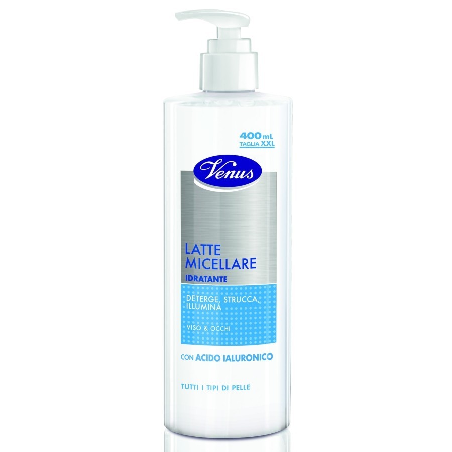 Venus Face Milk 400 Ml. Micellar Moisturizing