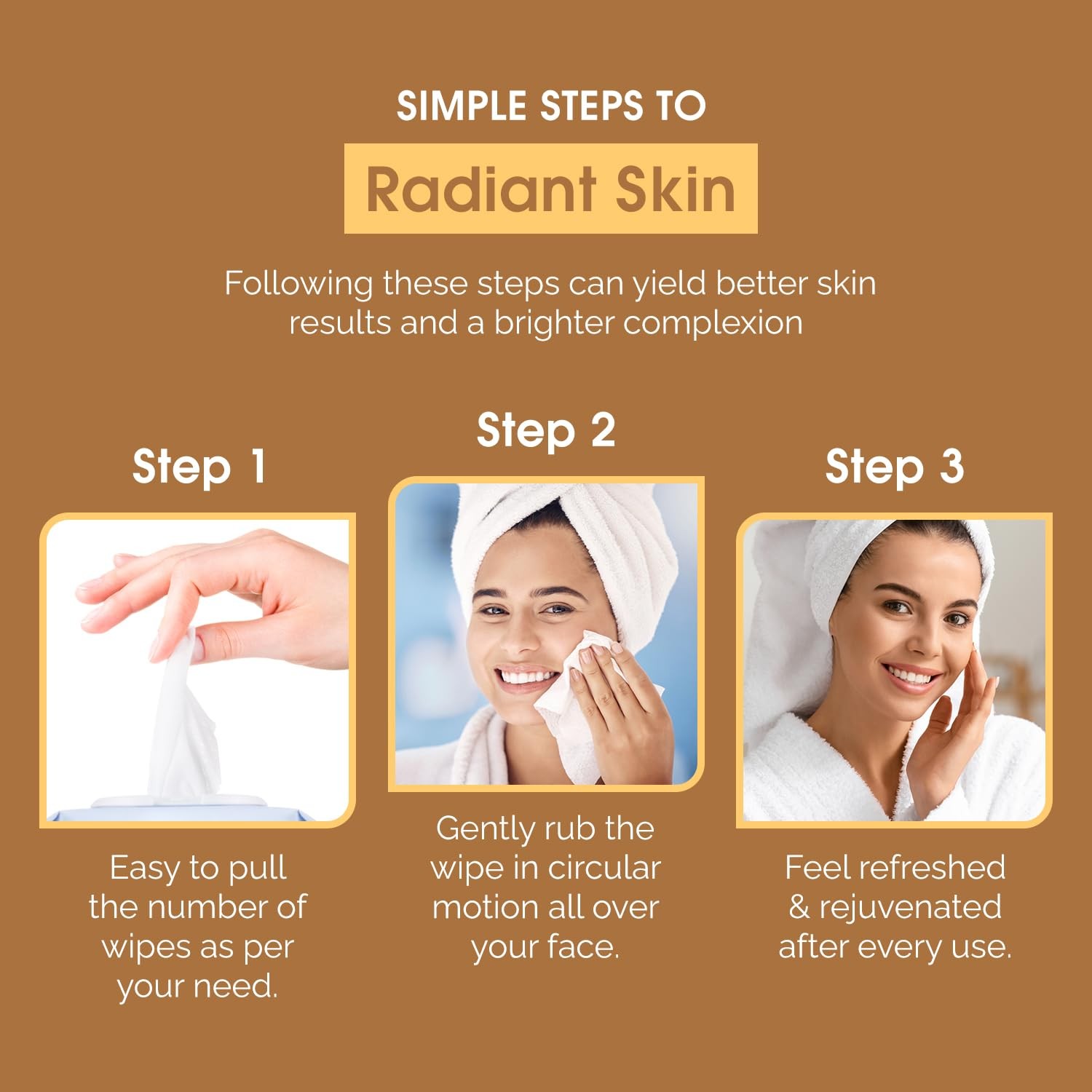 Radiant Aura Vitamin C & 60 Count (Pack of 1), C & E