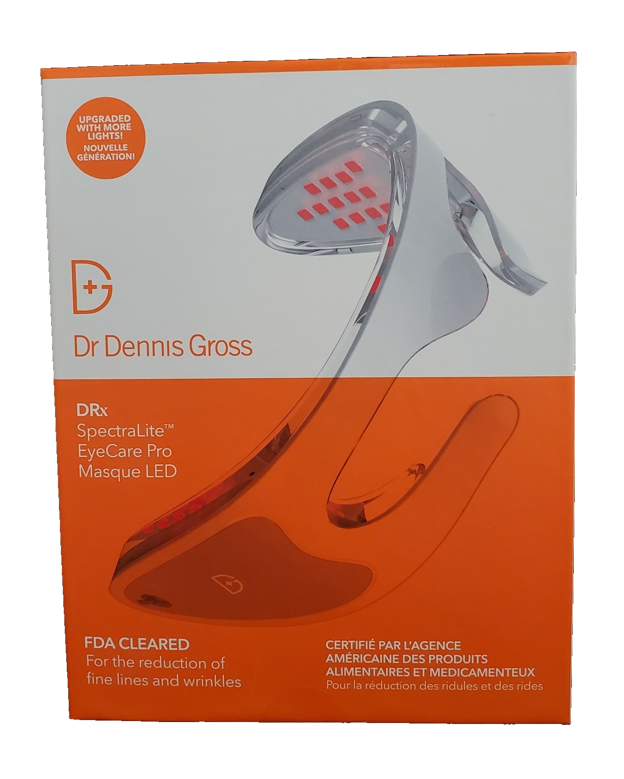 Dr Dennis Gross DRx Spectralite EyeCare Pro / Masque LED Mask, Tested