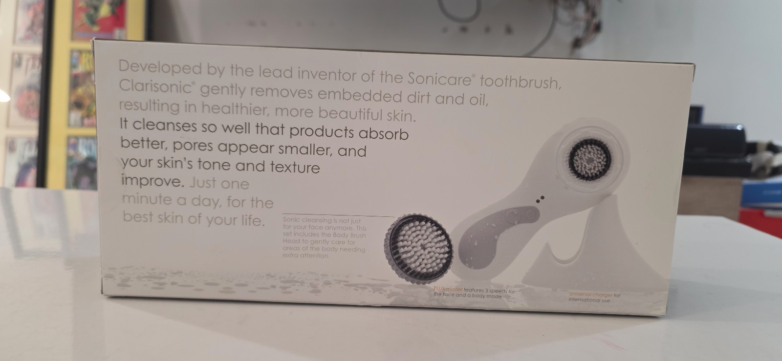 Brand New Clarisonic PLUS Sonic Skin Cleansing Facial Brush Face