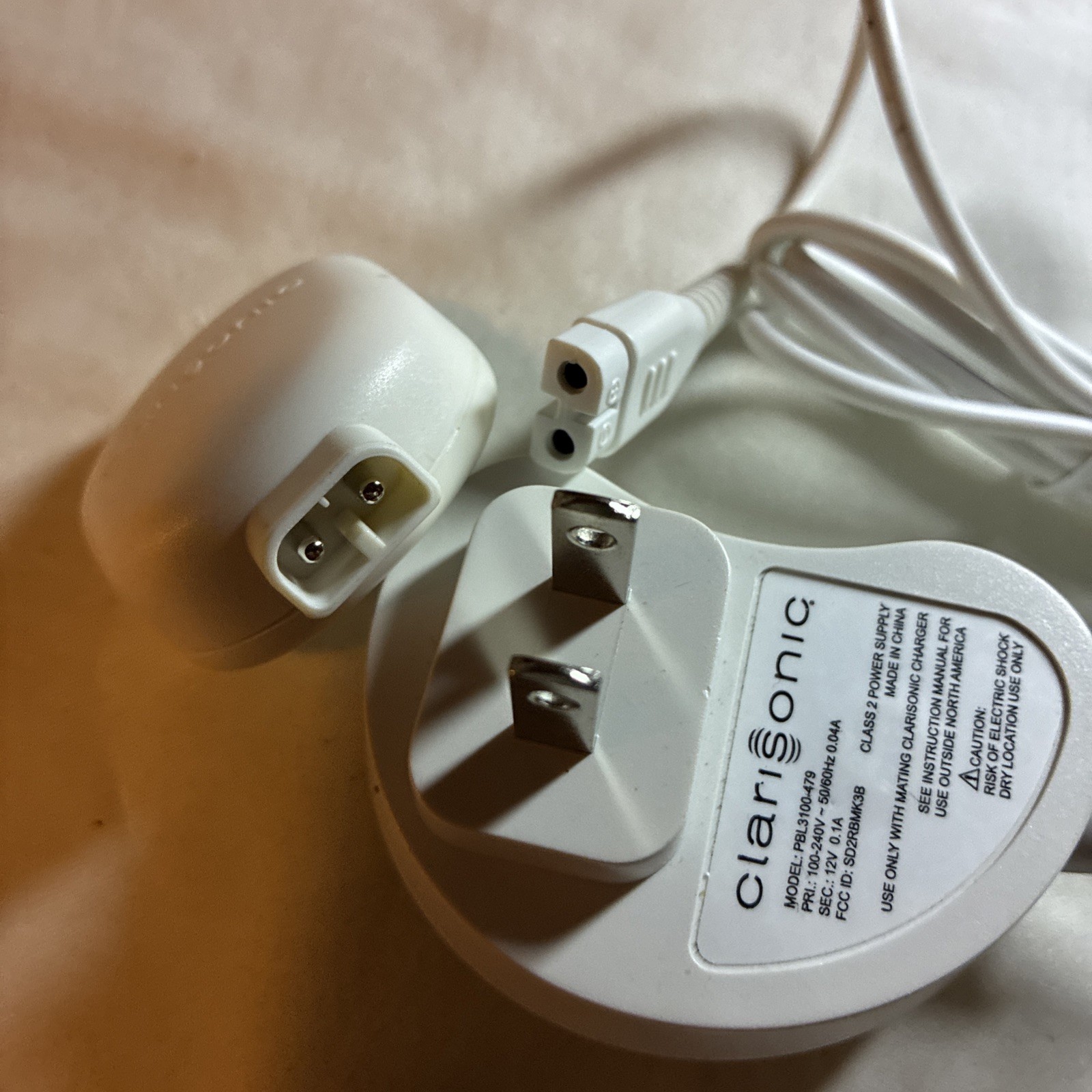 OEM Clarisonic Charger for MIA 1 MIA 2 Skin Facial Brush PBL3100-479 PBL6226