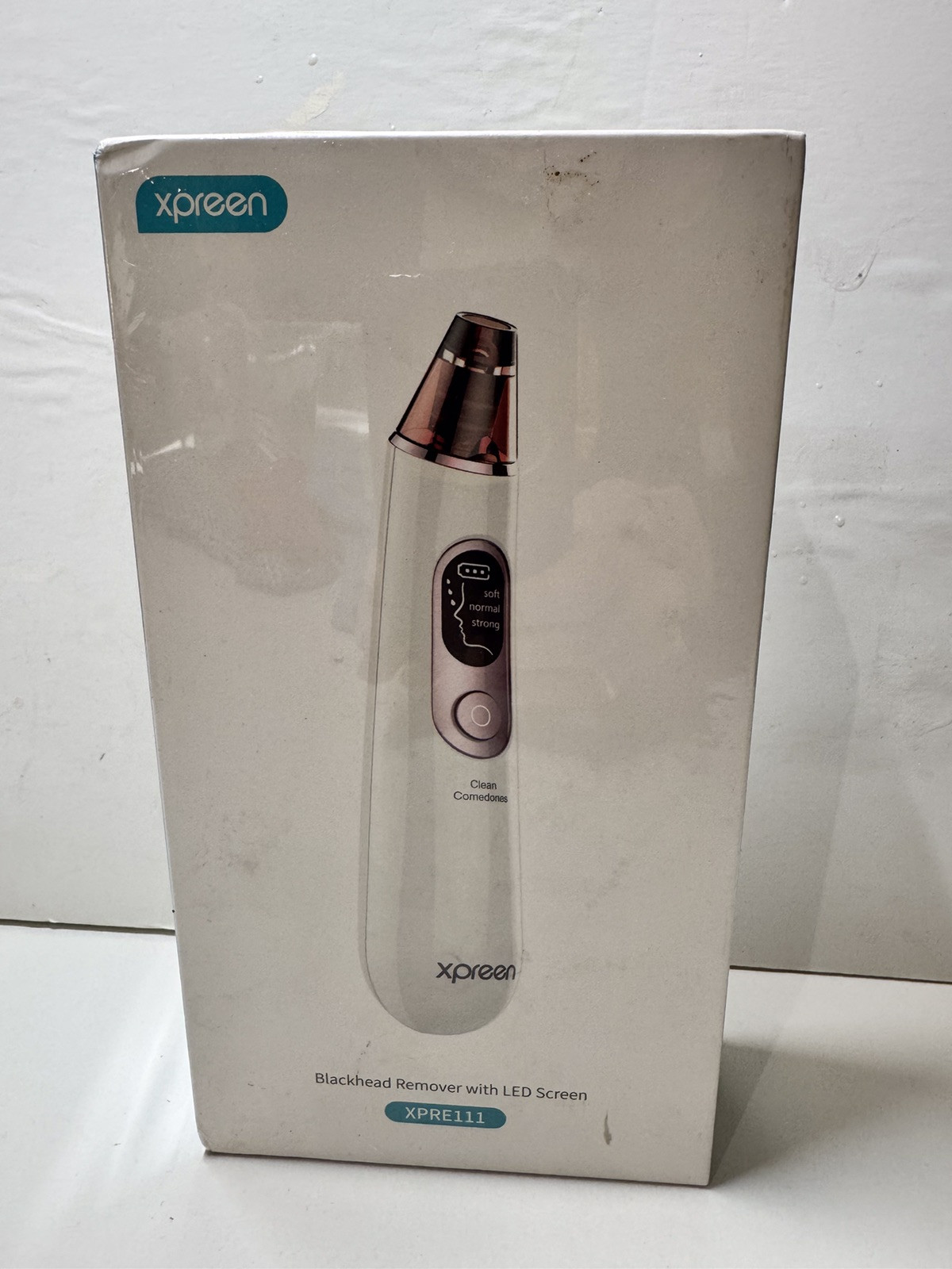 BLACKHEAD REMOVER VACUUM, XPREEN PORE CLEANER, RECHARGEABLE, LED SCREEN
