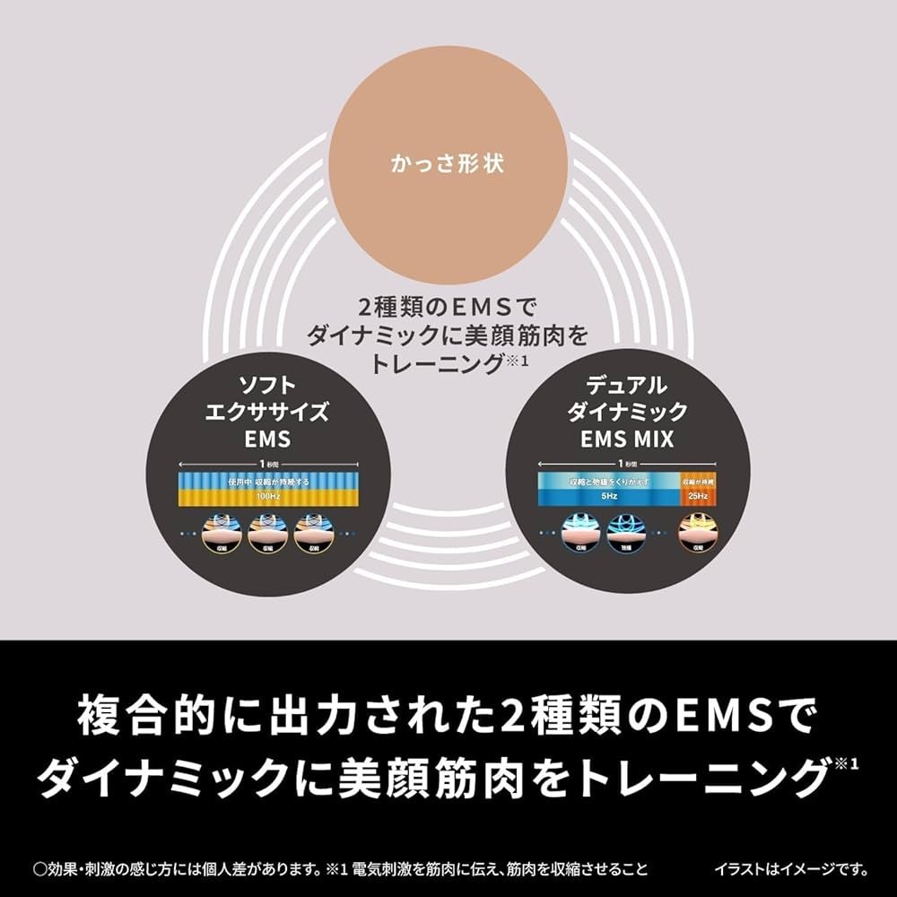 Panasonic Vitalift EH-SP86-K Kassa EMS Beauty Product Facial Japan Import Fedex