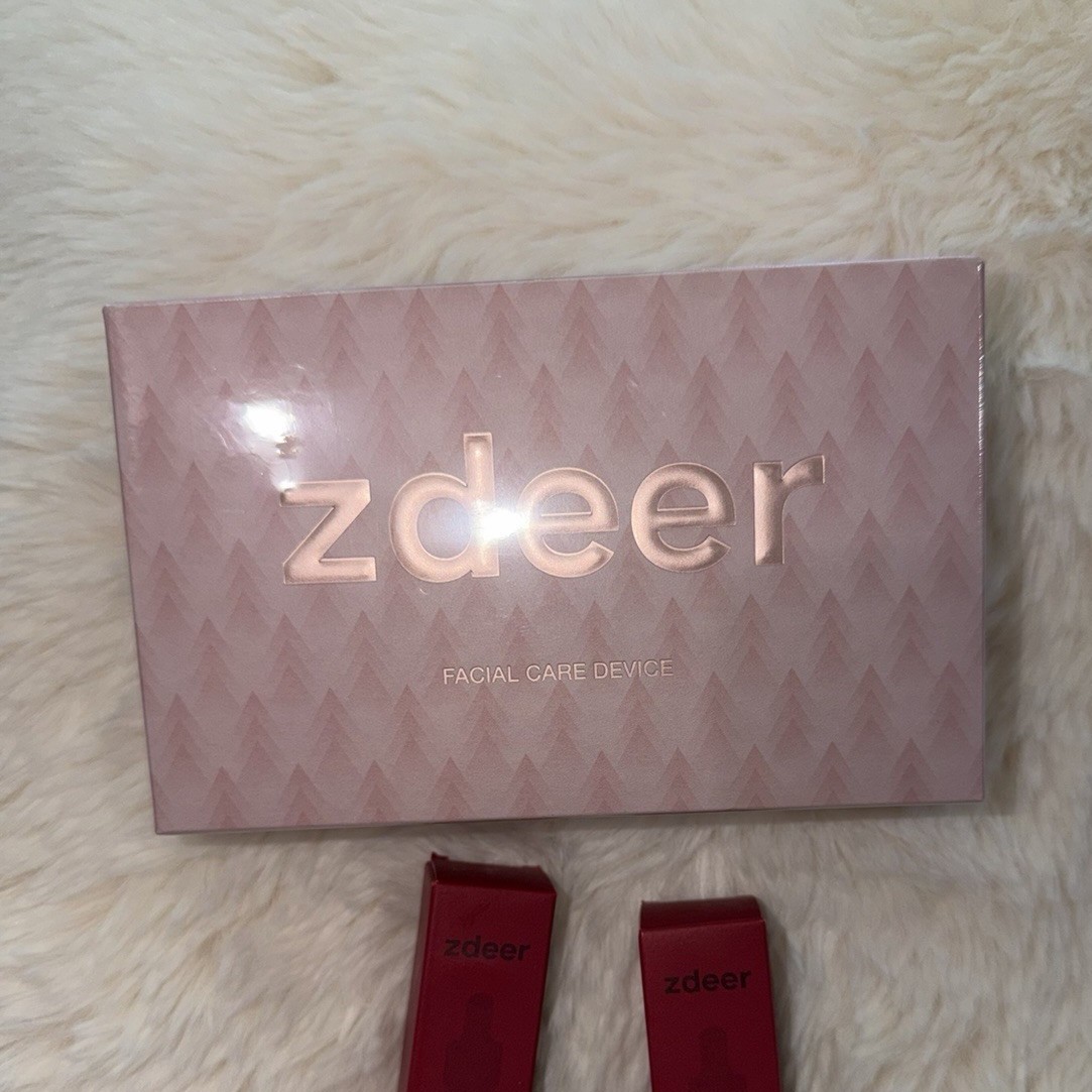 zdeer Facial Care Device Set Pink Facial Skin Treatment Tool