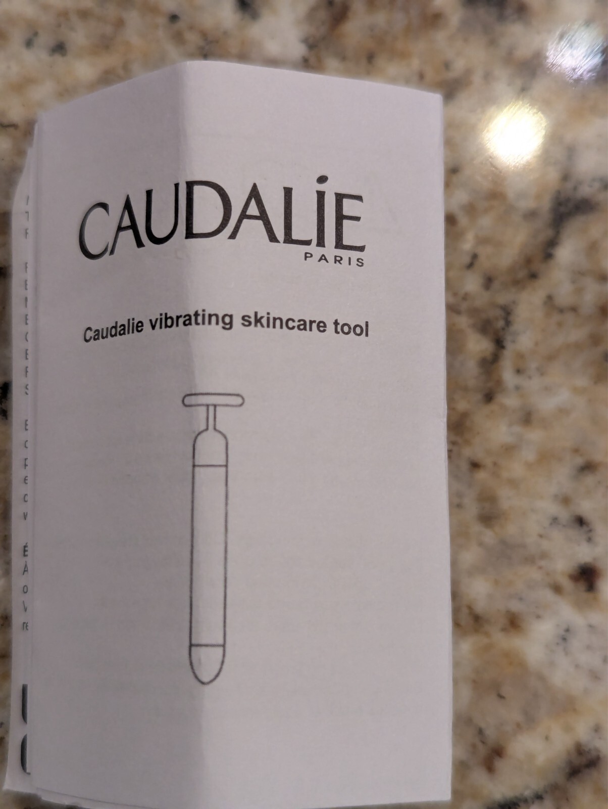 Caudalie Vibrating T-Bar Facial Tool Skincare