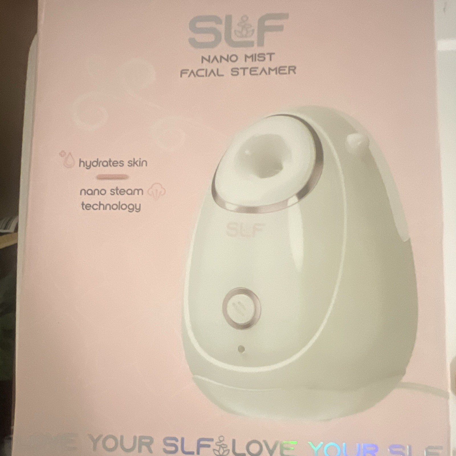 SLF Facial Steamer Nano Steam Technology White Electric/Battery 110V MPN 1010