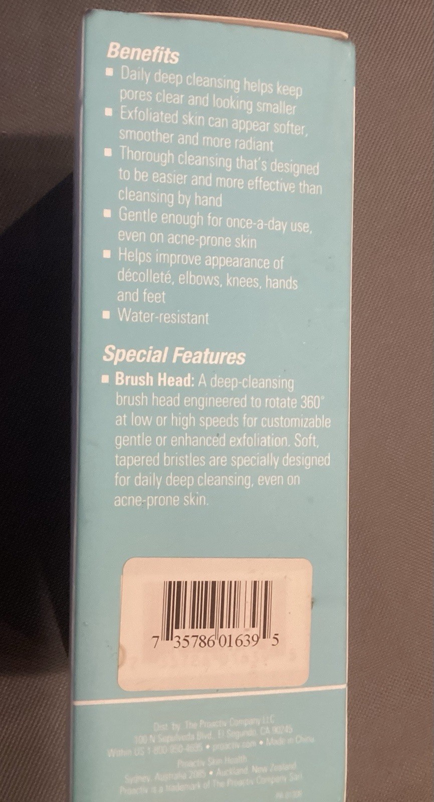 Proactiv Deep Cleansing Brush 360° Facial Cleanser Tool + 2 Batteries New In Box