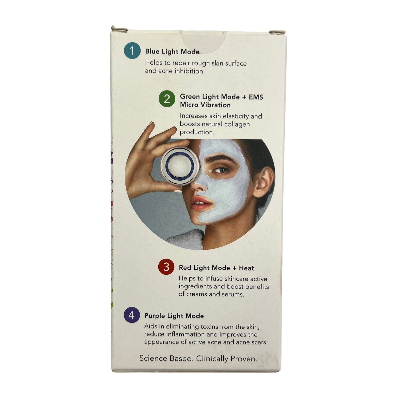 NURI Spa Sciences LED Thermal Smart Facial Skincare & Mask Infuser