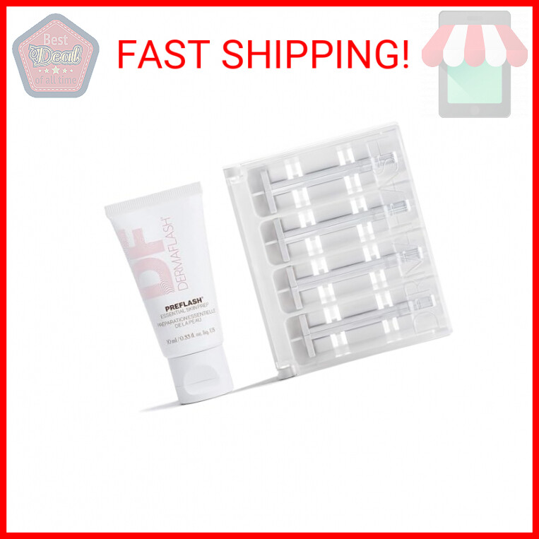 DERMAFLASH ESSENTIALS Dermaplaning Replenishment Kit for Women (Compatible with