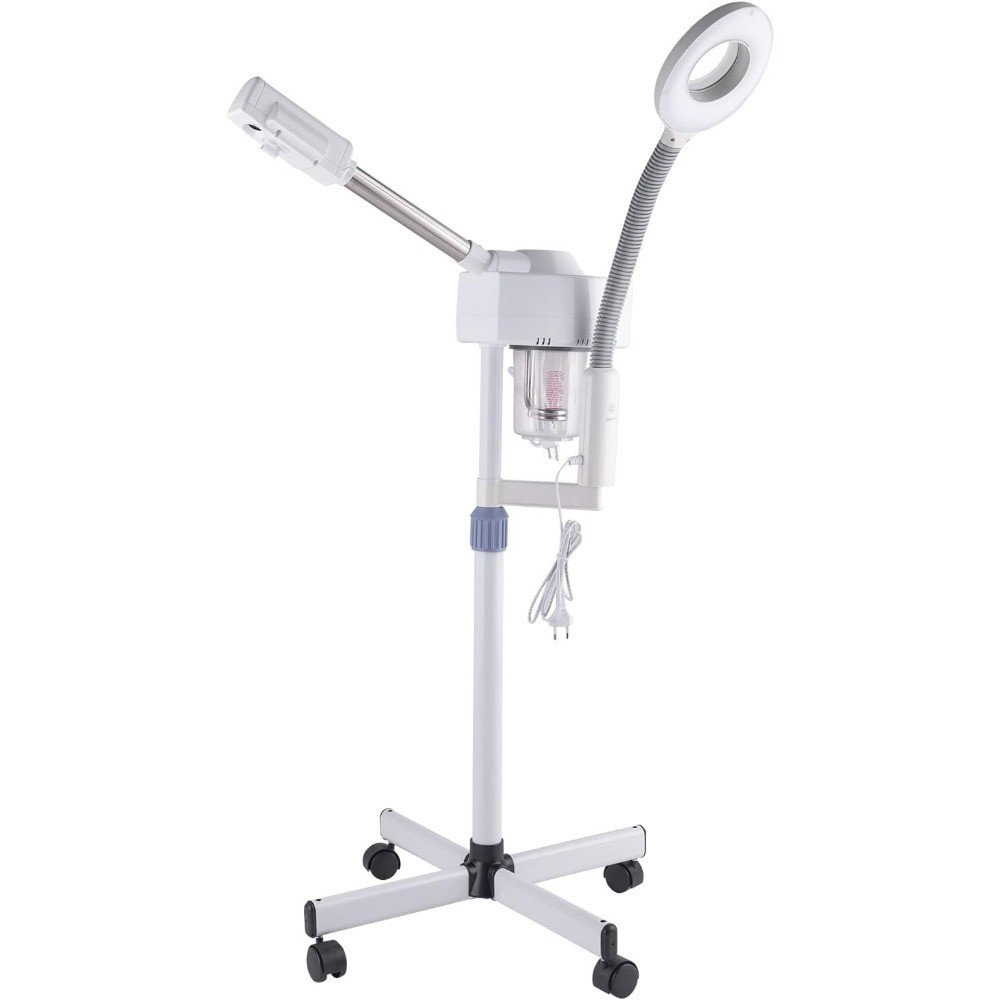 Professional Facial Steamer with 5X Magnifying Lamp & Touch Screen, Esthetician