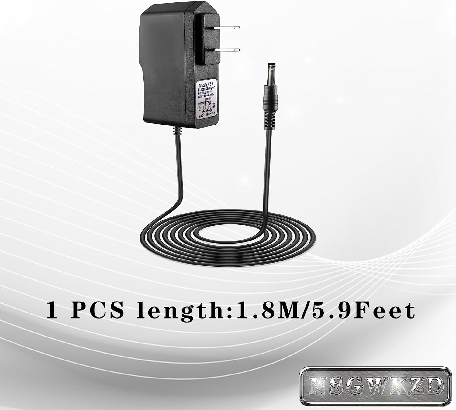 Essential 5V 1A Charger for NuFACE Mini with Smart Chipset & Safety Features