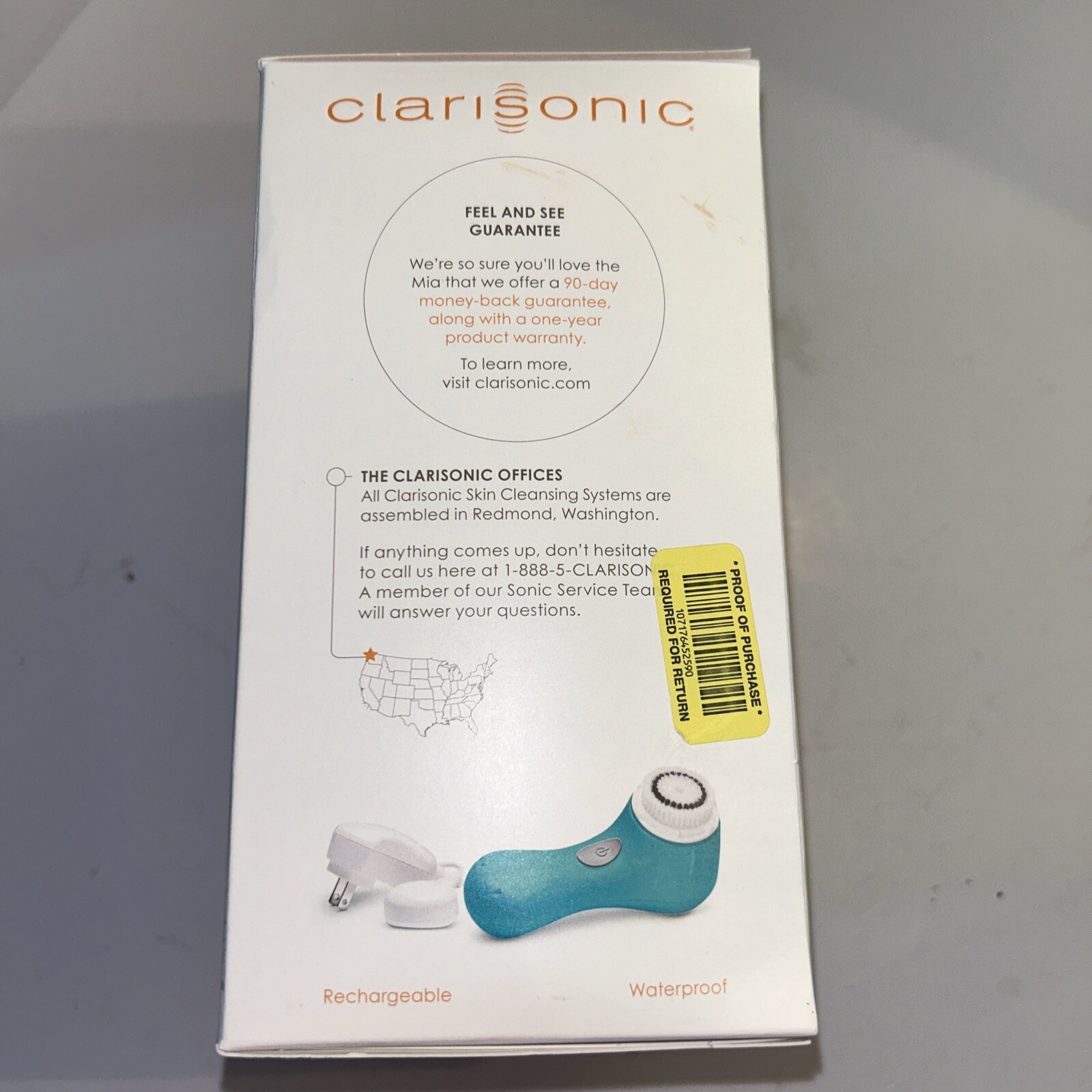 mia sonic skin cleansing system One Speed Turquoise Rechargeable