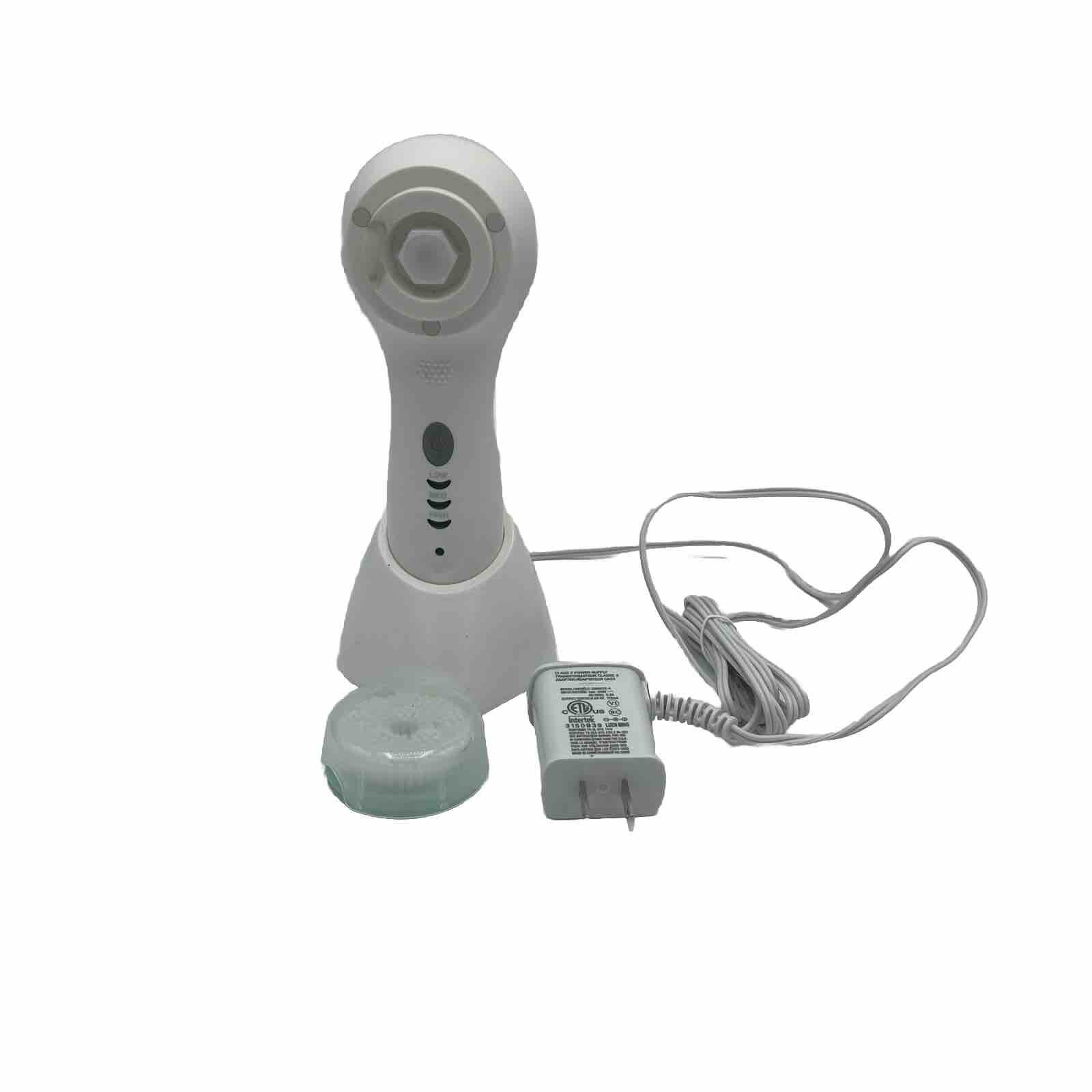 Conair True Glow Sonic Facial Brush Waterproof + Charging Stand Used New Head