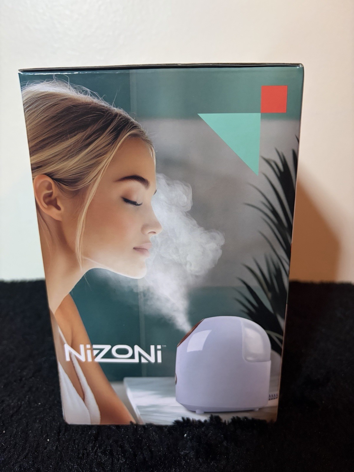 Nizoni Portable Skin Detoxifying Facial Steamer Deep Hydration, Electric